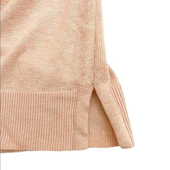 Ann Taylor Loft Factory Light Pink Textured Sleeves Sweater, Size XS - Picture 4 of 9